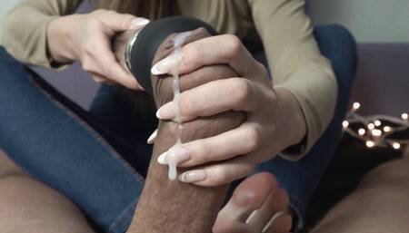 Chastity and vibtator cock play (1080p mp4)