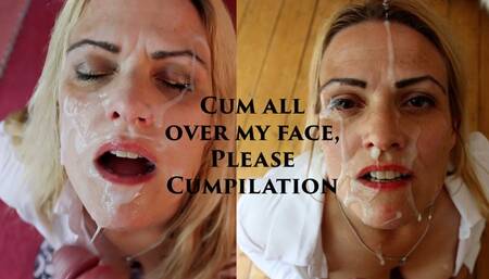 Cum on my face please - Cumpilation