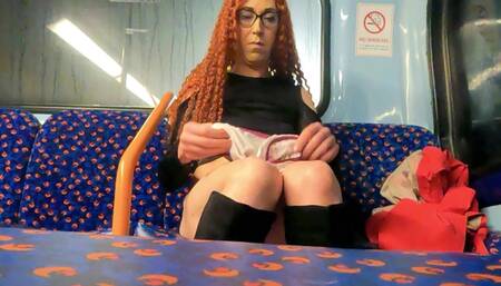 Horny Gurl Rides the Late Bus