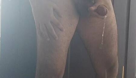 Started Lying Down and Cumshot Standing up