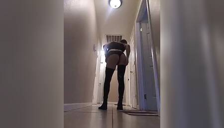 Catwalk in Lingerie