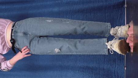 Floor-face trampled under dirty Balenciaga sneakers (part 5 of 10), flo605x 1080p