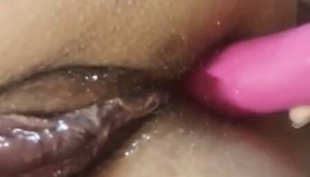 Wet pussy and solo Anal Dildo Fun