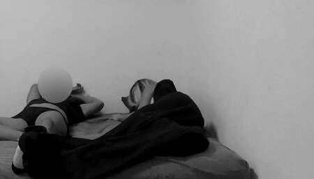 My Wife Was Horny and Woke Me up by Sucking My Cock. She Fucked Me with Her Big Ass. Night Vision