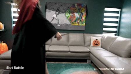 Kira Fox and Amiee Cambridge - Wizard Sluts - Slut Battle (HD-1080p)