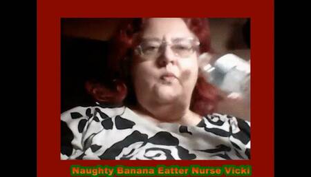 Naughty Banana Eater Nurse Vicki m4v