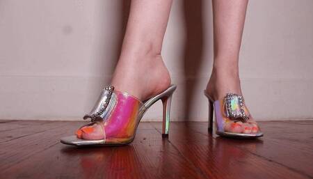 M - Sexy Buckle Heels Shoeplay