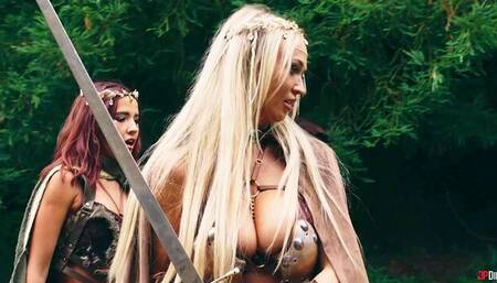 Femme fatale Agatha Vega and Sophie Reade's milf action