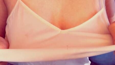 AftynRose ASMR Wet T-Shirt Cheeky Spray Video