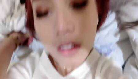 台湾爆奶混血模特与男友性爱自拍流出