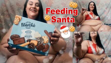 Feeding Santa