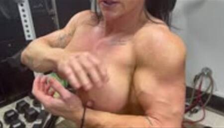 Kandylegs Nude Intense Shoulder Workout Part 1