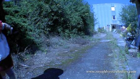 Smoking in fur and toys in pussy