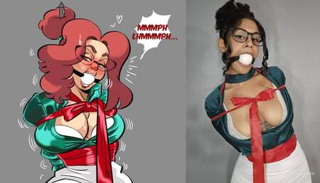 Calisa Bondage Diaries: Thank You Santa