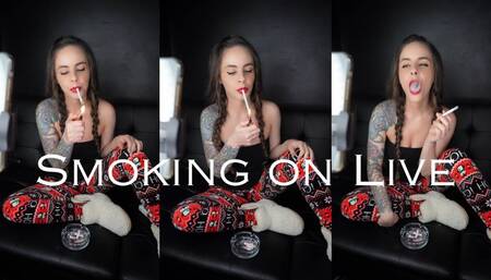 Smoking on Live 4_