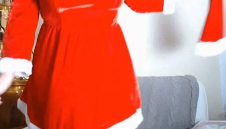 Mrs Claus Naughty List Fart Smelling Punishment