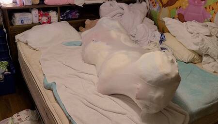 Trapped in the Diaper Bag!