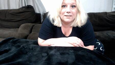 Showing off and rubbing oil on my feet