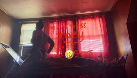 Sub gets smothered by my huge ass