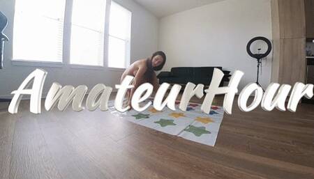 Anna Dark plays Twister