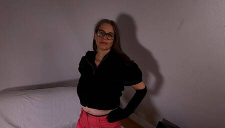 Cum on my pink high heels (2022) (MP4)