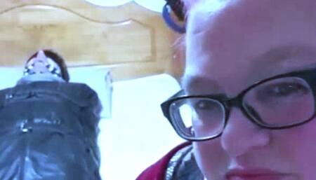 Sleepsack cock over stimulation torment 1-BBW domination,BBW bondage,amateur,sleep sack,male bondage,man in bondage,bound and gagged man,