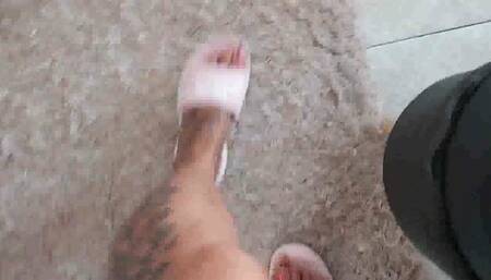 Twin Tinies Trapped in Flithy Fucking Fila Flip Flops by Latina Milf Stomping Upskirt no panties pov Flip Flop Foot Smother For tiny shrunken twins avi