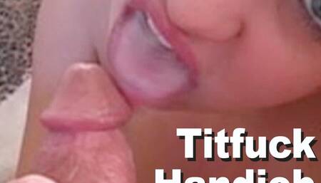 Britney Madison & Simon Synister Titfuck Handjob Facial ZY2850