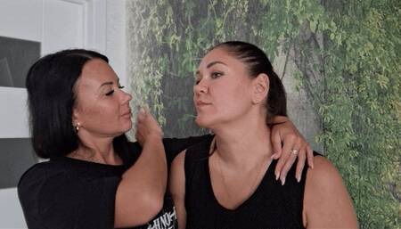 Face slapping and hand fetish 5M b