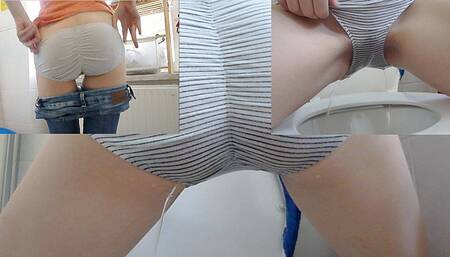 Wetting my panty