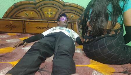 Village Stepmom Cheating Sex with Stepson! Desi Village Sex