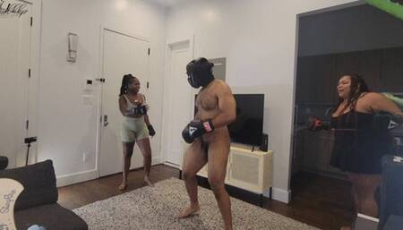 Goddess Tierra and Goddess Nina Tag Team Beatdown Full