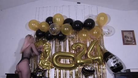 Galas Looner NYE Latex & Mylar Balloon Masspop - HD 1080p mp4