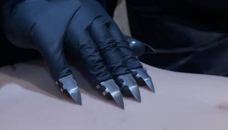 Tickling Slave with Sharp Claws