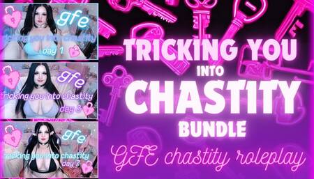 tricking you into chastity bundle (1080 WMV)