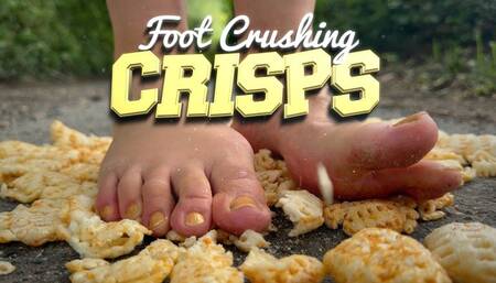 Foot Crushing Crisps (MOV 4K)
