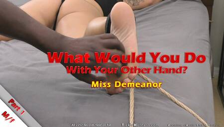 What Would You Do (With Your Other Hand) - Part 1 - Miss Demeanor