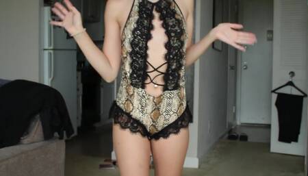 Destinyyyyx3 Patreon Lingerie Try On Haul