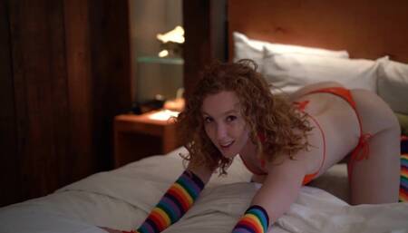 Fullmetal Ifrit Sexy Lewd Red Bikini Twerking Video