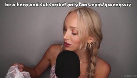 GwenGwiz ASMR Lingerie Haul OnlyFans Video