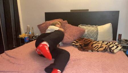 Trying to sleep with loud farts