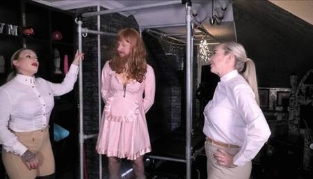 Spanking Slutty Stockings maid Part 1 Hands