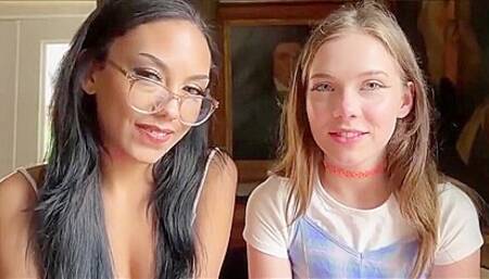 Two Lady Try Make Me Happy