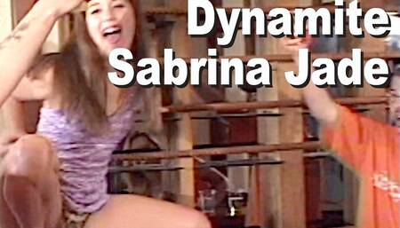 Sabrina Jade & Dynamite Bar Pissing Contest