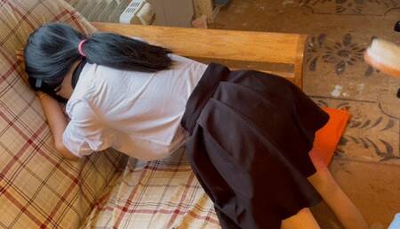 Naoko Bent Over Futon