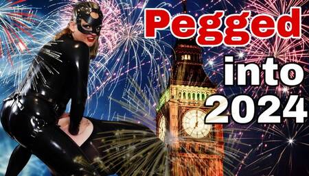 Femdom Latex Anal Fuck - Pegging into the New Year 2024