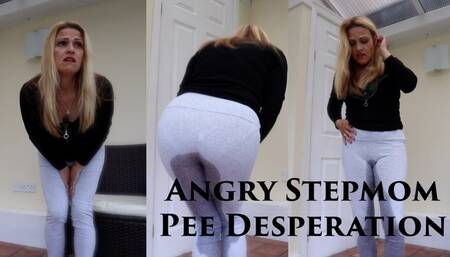Angry Stepmom Pee Desperation