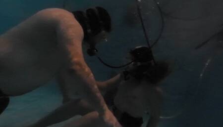 FFM scuba sex underwater
