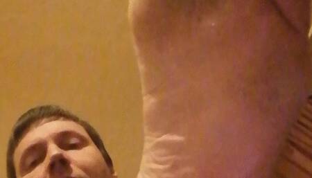 I'm your master, you are my footslave