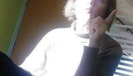 BBC flash mature white teacher